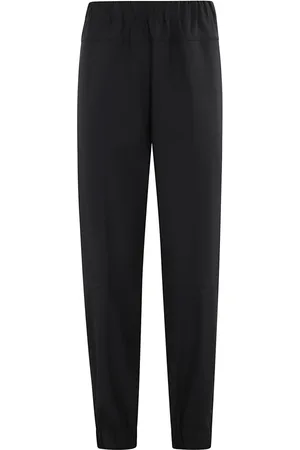 SEMICOUTURE Bukser, Dame, Blå, L, Uld, Elegant Adelasia Kjole