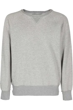 FORTELA Sweathshirts & Hoodies, Herre, Grå, XL, Bomuld, Bomuld Krave Skjorte