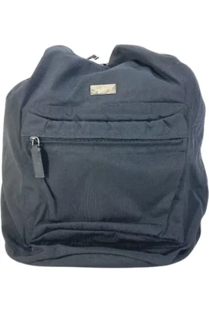 Gucci Pre-owned, Herre, Sort, ONE SIZE, Tyl, Pre-owned Canvas gucci-tasker
