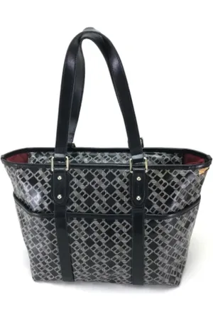Bally Pre-owned, Dame, Sort, ONE SIZE, Uld, Pre-owned Stof skuldertasker