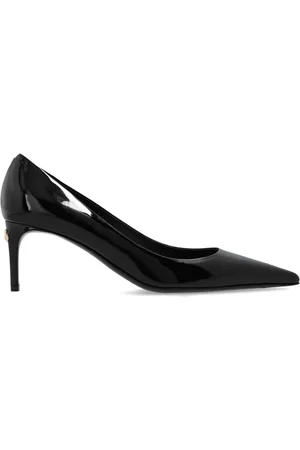 Dolce & Gabbana Sko, Dame, Sort, 36 EU, Læder, Hælede sko