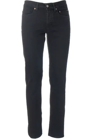Siviglia Jeans, Herre, Grå, W40, Bomuld, 5-lomme Jeans Knappelukning Made in Italy