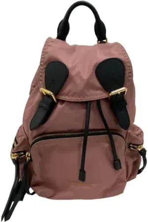 Burberry Pre-owned, Dame, Lyserød, ONE SIZE, Tyl, Pre-owned Stof rygsaekke