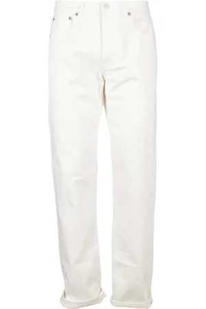 FORTELA Jeans, Herre, Hvid, W33, Denim, Denim Bull Lomme Taske