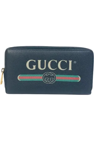 Gucci Pre-owned, Herre, Sort, ONE SIZE, Tyl, Pre-owned Laeder punge
