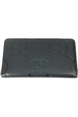 Gucci Pre-owned, Herre, Sort, ONE SIZE, Tyl, Pre-owned Laeder punge