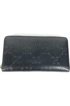 Gucci Pre-owned, Herre, Sort, ONE SIZE, Tyl, Pre-owned Laeder punge