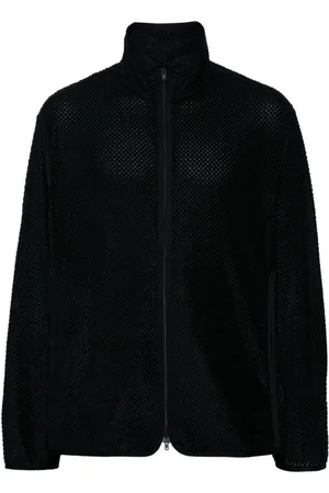 Y-3 Jakke, Herre, Sort, L, Polyester, Stribet Track Jacket