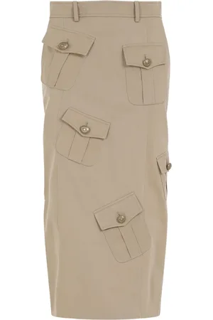 Moschino Nederdel, Dame, , 2XS, Bomuld, Pencil Skirt