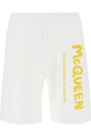Alexander McQueen Shorts, Herre, Hvid, XL, Uld, Stilfulde Bermuda Shorts til Mænd