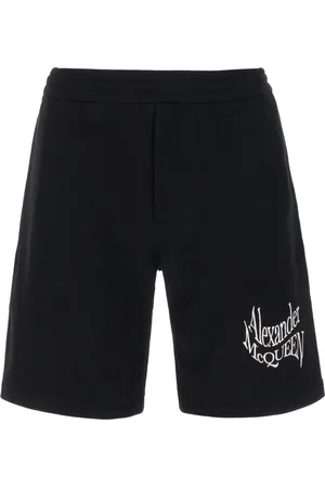 Alexander McQueen Shorts, Herre, Sort, L, Uld, Stilfulde Bermuda Shorts til Mænd