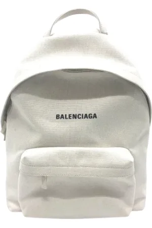 Balenciaga Pre-owned, Herre, Hvid, ONE SIZE, Tyl, Pre-owned Stof balenciaga-tasker