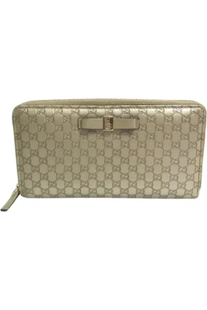 Gucci Pre-owned, Herre, Gul, ONE SIZE, Tyl, Pre-owned Laeder punge