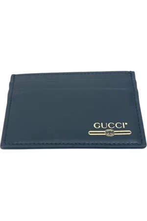 Gucci Pre-owned, Herre, Sort, ONE SIZE, Tyl, Pre-owned Laeder punge