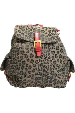 Fendi Pre-owned, Dame, Brun, ONE SIZE, Tyl, Pre-owned Canvas fendi-tasker