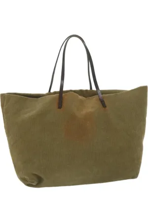 Fendi Pre-owned, Dame, Brun, ONE SIZE, Tyl, Pre-owned Flojl fendi-tasker