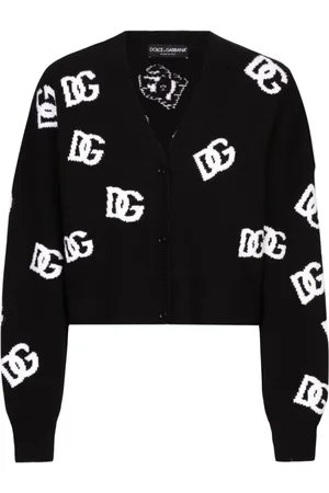 Dolce & Gabbana Strik, Dame, Sort, S, Uld, Sorte Sweaters til Mænd