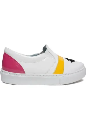 Chiara Ferragni Sko, Dame, Hvid, 39 EU, Læder, Hvide Slip-On Sko