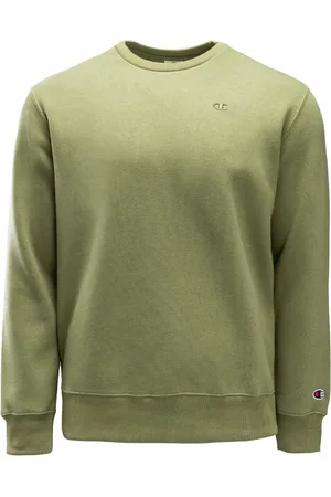 Champion Sweathshirts & Hoodies, Herre, Grøn, XL, Bomuld, Herresweatshirt 219066-Gs554-Cpo