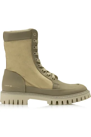 Tommy Hilfiger Sko, Dame, , 38 EU, Læder, Læder High-Top Sneakers
