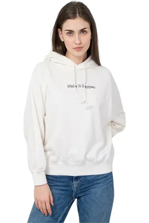 Champion Sweathshirts & Hoodies, Dame, Hvid, S, Bomuld, Hættetrøje med 