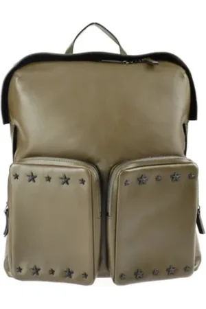 Jimmy Choo Pre-owned, Dame, Sort, ONE SIZE, Tyl, Pre-owned Laeder rygsaekke