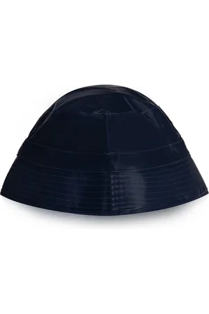 Rains Tilbehør, unisex, Blå, XS, Uld, Ink Bucket Hat