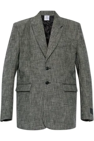 Vetements Jakke, Dame, Sort, XS, Bomuld, Oversized blazer