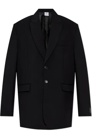 Vetements Jakke, Dame, Sort, M, Uld, Uld Blazer