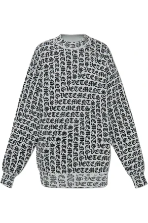 Vetements Strik, Dame, Grå, M, Uld, Uldtrøje