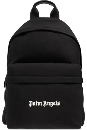 Palm Angels Taske, Herre, Sort, ONE SIZE, Uld, Rygsæk med `Cordura` Logo