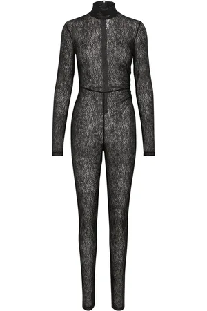 Gestuz Jumpsuits & Playsuits, Dame, Sort, M, Sort Jumpsuit Bukser Elegant Slim-Fit