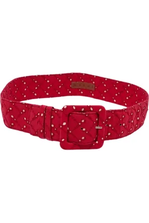 Marni Pre-owned, Dame, Rød, ONE SIZE, Tyl, Pre-owned Stof baelter