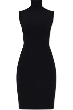 Vetements Kjole, Dame, Sort, S, Kjole med ståkrave