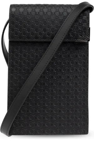 Emporio Armani Taske, Herre, Sort, ONE SIZE, Uld, Skuldertaske med logo