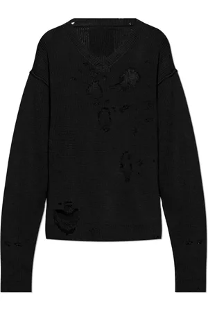 Vetements Strik, Herre, Sort, M, Uld, Uldtrøje