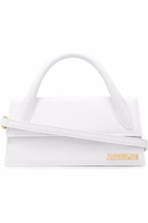 Jacquemus Taske, Dame, Hvid, ONE SIZE, Uld, Le Chiquito Long Taske