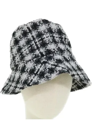 CHANEL Pre-owned, Dame, Hvid, ONE SIZE, Uld, Pre-owned Uld hatte