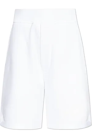 Dsquared2 Shorts, Dame, Hvid, 2XS, Bomuld, Shorts med Logo