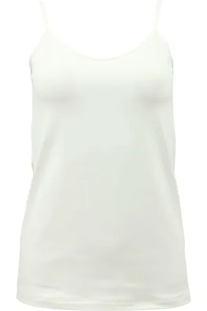 2-Biz Top, Dame, Hvid, S, Elegant Off- Nappa Top