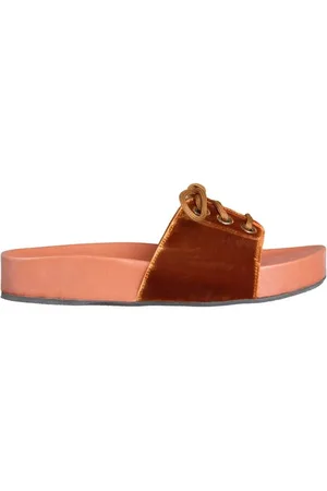 Inès de la Fressange Sko, Dame, Brun, 40 EU, Læder, Mule With Laces