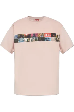 Diesel Top, Herre, Lyserød, XS, Bomuld, T-shirt T-Boxty