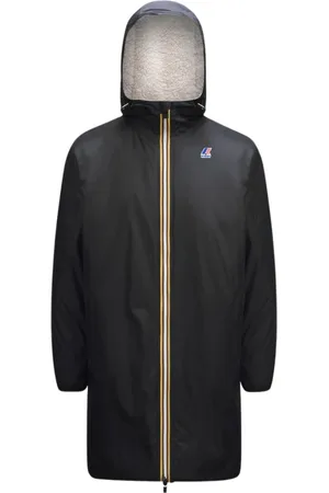 K-Way Jakke, unisex, Sort, 2XS, Uld, Eiffel 3.0 Sherpa-foret regnfrakke