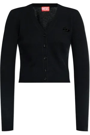 Diesel Strik, Dame, Sort, S, Uld, Cardigan M-Arte