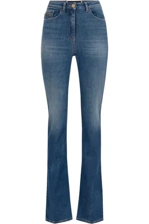 Elisabetta Franchi Jeans, Dame, Blå, W29, Blå Jeans til Kvinder