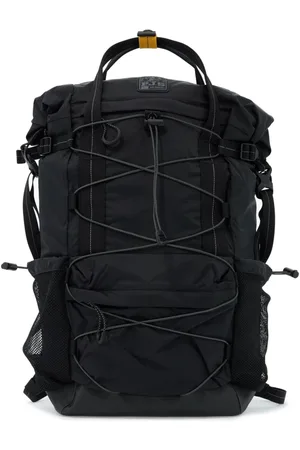 Parajumpers Taske, Herre, Sort, ONE SIZE, Nylon, Nylon Roll-Up Rygsæk med Laptoprum