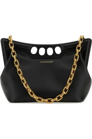 Alexander McQueen Taske, Dame, Sort, ONE SIZE, Uld, Skuldertasker
