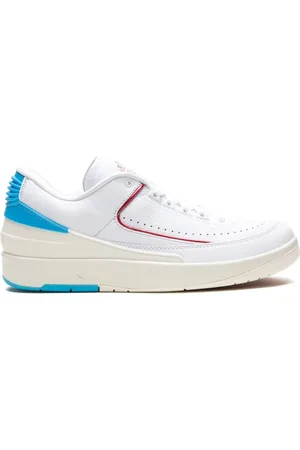 Jordan Sko, Herre, Hvid, 42 EU, Læder, Retro Low `Unc to Chicago` Sneakers