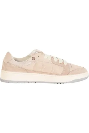 PAURA Sko, Herre, , 44 EU, Læder, Suede Sneakers med Læder og Mesh Detaljer
