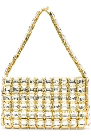 VANINA Taske, Dame, Gul, ONE SIZE, Uld, Gul Sonette Baguette Håndtaske